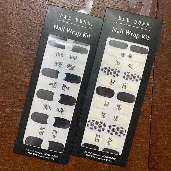 Ray Dunn Nail Wrap Kit lot JOY/PEACE/LOVE & GOOD VIBES/FREE SPIRIT/BLESSED - Picture 2 of 7